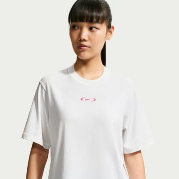 NIKE 短袖上衣 女 T恤 寬鬆 AS W NSW NK CLSC BXY TEE SPD 白 IM6412-100