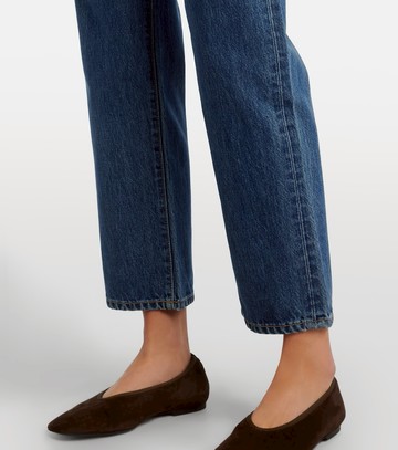 Slvrlake London cropped high-rise straight jeans