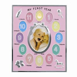 現貨促銷【LADONNA】Baby週歲成長紀錄 粉紅/藍色 /個 MB21-130【APP滿額下單10%點數(單一帳號最高5000點)】1/31止