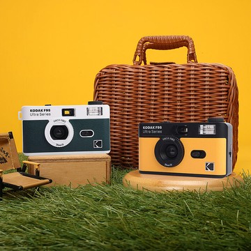 【Kodak 柯達】進階復古底片相機 Ultra F9S Film Camera (官方直營)暗夜綠
