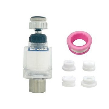 春佰億 水摩爾 不鏽鋼微氣泡產生器 微氣泡起波器過濾款 附配件包 升級油切水龍頭 微細氣泡水去油除垢洗蔬果安心 減少洗碗精環保省水