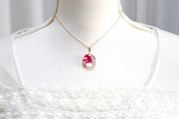 樹脂藝術 圓形墜飾・夏娃的後裔