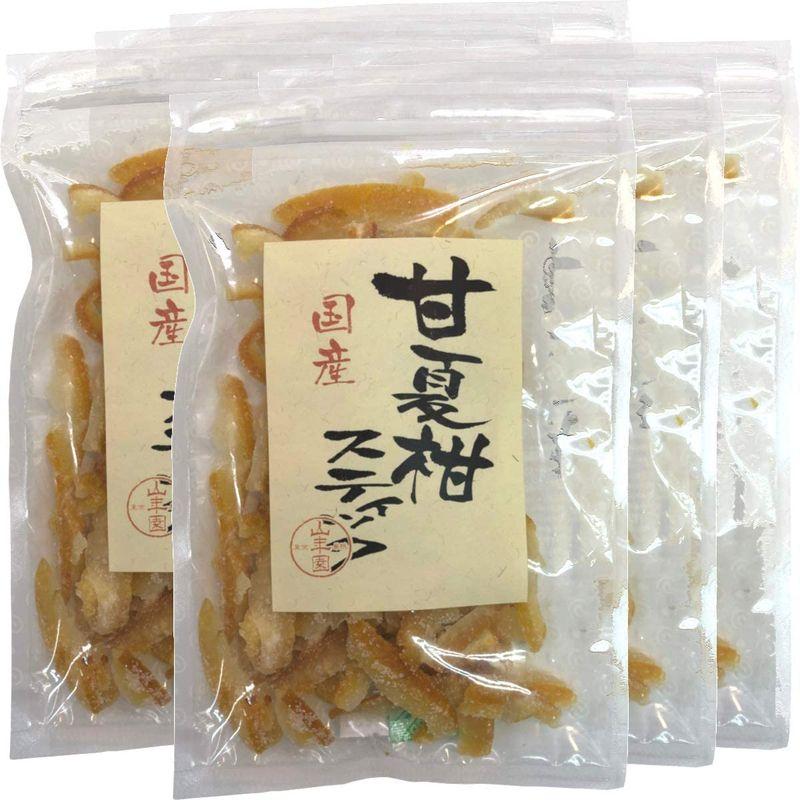 国産甘夏柑スティック 100g×6袋セット 巣鴨のお茶屋さん 山年園