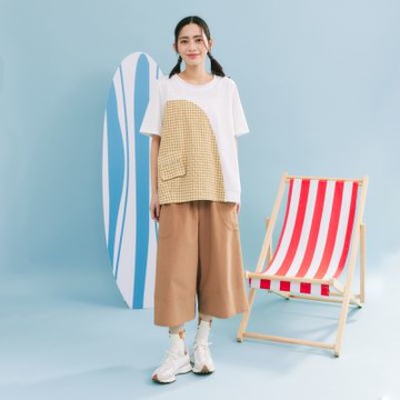 【Dailo】舒適寬褲 咖(魅力商品)