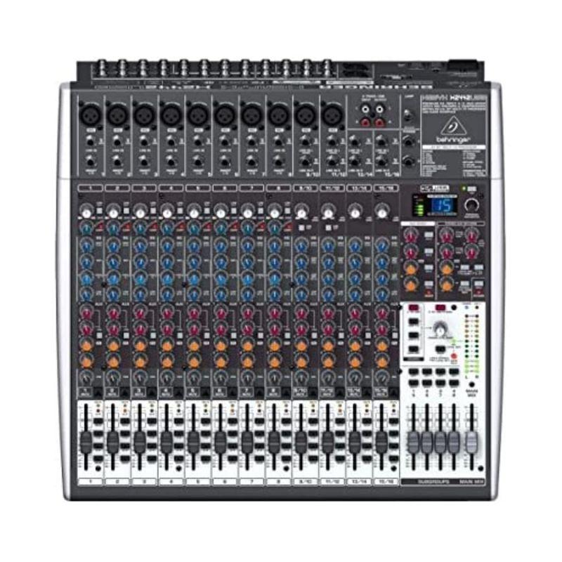 Behringer アナログミキサー 24チャンネル4バス 1ノブコンプ エフェクト USBオーディオインターフェース搭載 XENYX X2