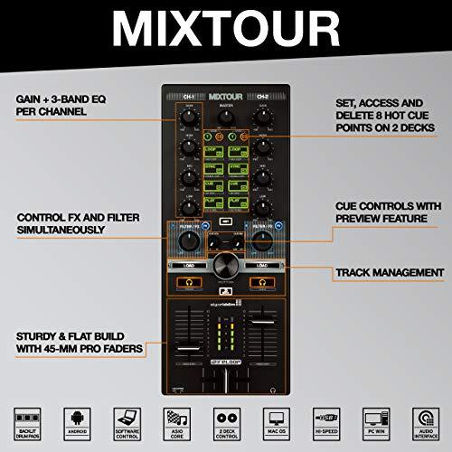 Reloop スタジオ用レコーディング機器 AMS-MIXTOUR ブラック