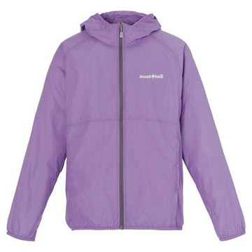 ├登山樂┤日本 Mont-Bell Wind Blast Jkt兒童連帽風衣 薰衣草紫 # 1103356LV