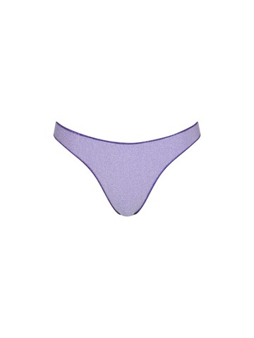 MC2 Saint Barth Woman Lilac Lurex Cheeky Swim Briefs Naomi