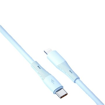 ZUZG 矽膠長尾 PD快充數據線100CM (Type-C to Lightning/Type-C to Type-C