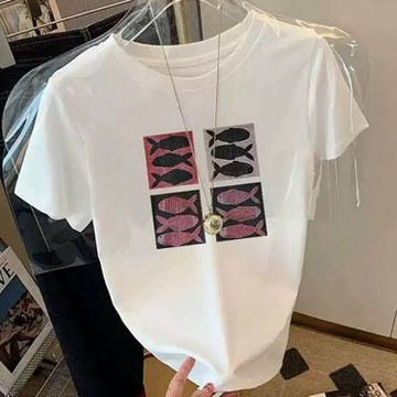 [韓國K.W.]韓國專櫃性感柔緞美式棉上衣(小香風/棉麻/亞麻/輕薄)