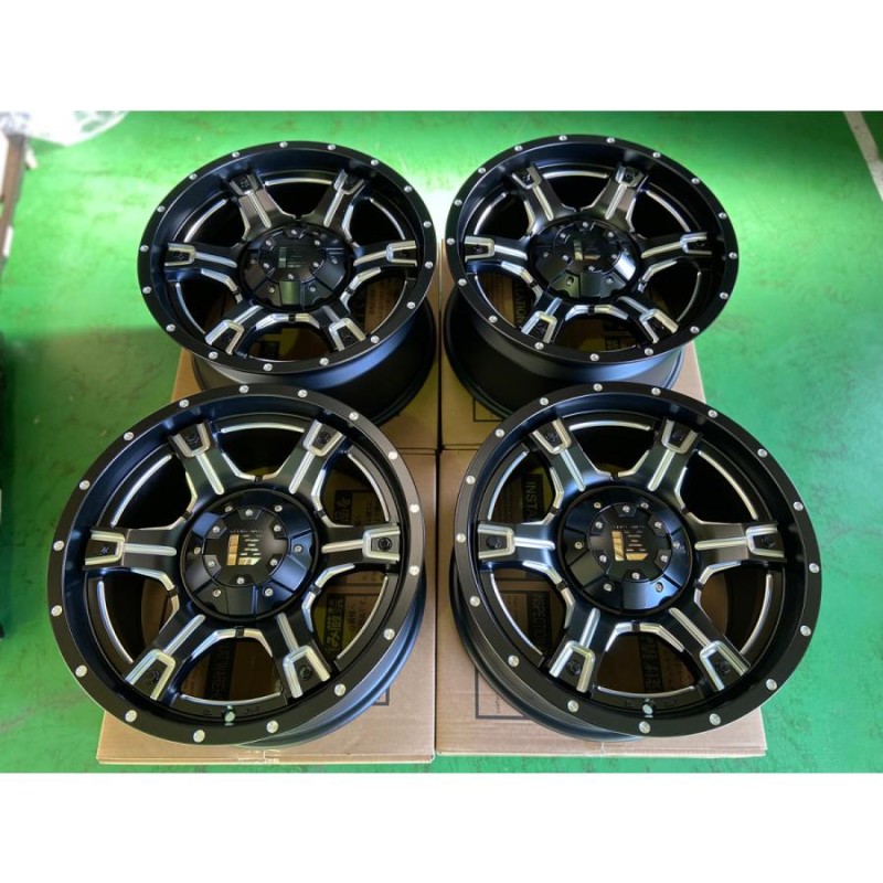新品 ホイールのみ4本セット ラングラー等 17インチ 【Jeep