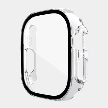 【瑞星數碼】噴油鋼化膜一體殼 適用appleWatchUltra 蘋果6 7 8代 手錶保護殼