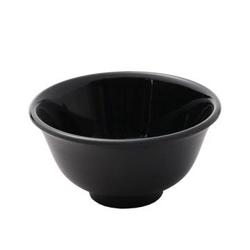 飯碗/餐碗 黑色小湯碗/美耐皿碗(6入)