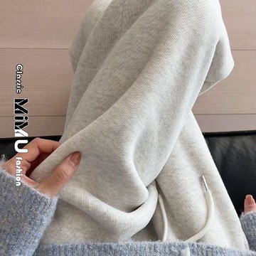 台灣熱銷🔥加絨灰色美式運動褲子女2025夏季新款寬鬆顯瘦闊腿褲休閒束腳衛褲