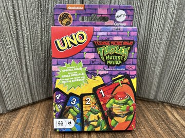 【桌遊侍】 UNO忍者龜 變種大亂鬥《免運》實體店面快速出貨 UNO.烏諾.家庭桌遊.經典遊戲.美泰兒.忍者龜.TMNT