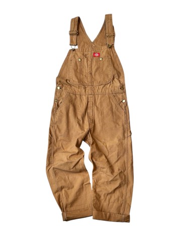 Dickes duck cotton 卡其吊帶褲