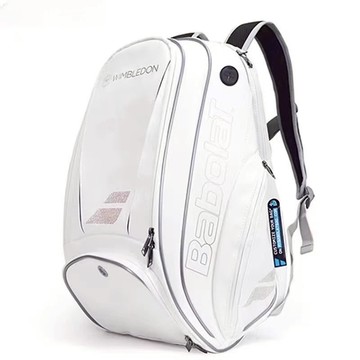 公司貨免運  韓款網球包羽毛球雙肩包運動大容量獨立拍倉鞋倉溫網紀念版背包 快速出貨