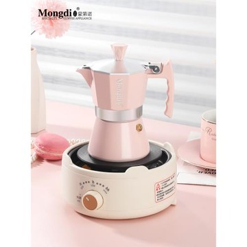 Mongdio摩卡壺家用意式濃縮萃取咖啡機摩卡咖啡壺萃取壺咖啡器具