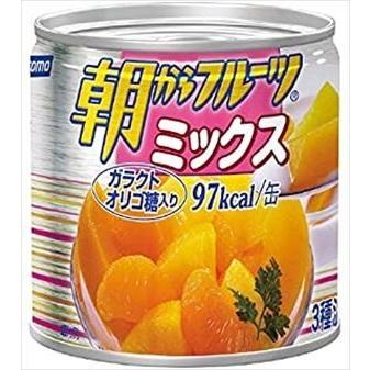 送料無料 はごろも 朝からフルーツ ミックス 190g×24個