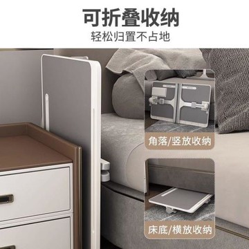 日本Uenco床上小桌子升降電腦桌學生宿舍折疊桌簡約家用學習書桌