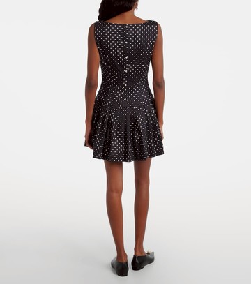 Same Polka-dot cotton poplin minidress
