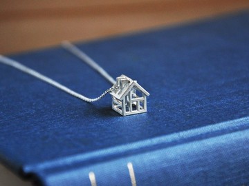 心的 小房子 925銀