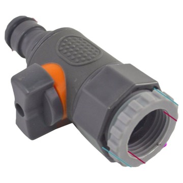 小麥購物 止水閥4分對接頭 L515  8.5 x 4.4cm  1個