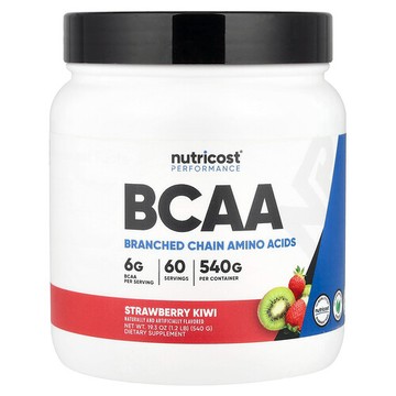 Nutricost, 表現，支鏈胺基酸，草莓獼猴桃味，1.2 磅（540 克）