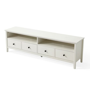 hoi! 林氏木業韓式田園四格四抽電視櫃 1.8M DW2M