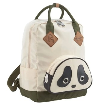 Morn Creations｜原廠熊貓SCHOOL系列電腦後背包 SB-102-WT (M) 白