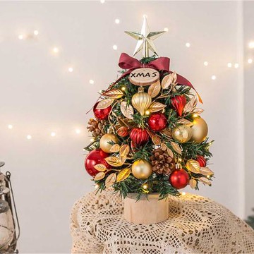 HIPEPPER｜狂歡聖誕季-紅色聖誕樹45CM全配組(含燈串)