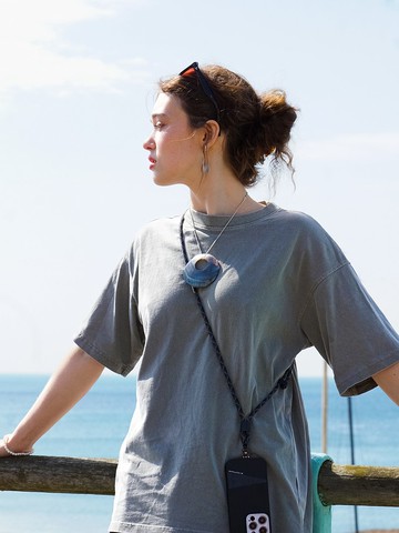 Yoggle Click手機背帶【專利原創設計】黑色The Nolan可調長短