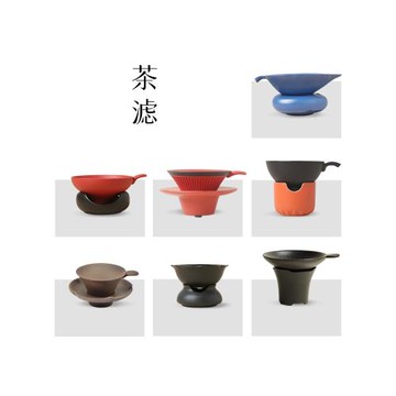 陸寶陶瓷茶濾茶漏公道杯茶漏網一體茶具創意茶葉茶隔過濾泡茶漏斗