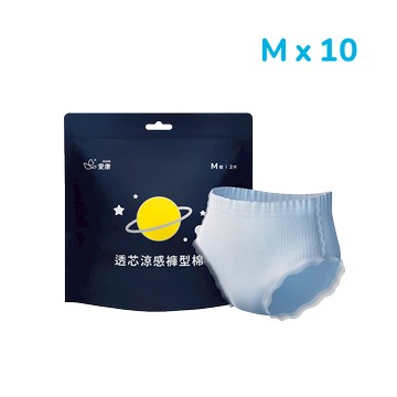 透芯涼感褲型棉(M) 10 包