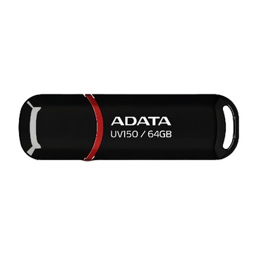ADATA 威剛 隨身碟 UV150 黑色  64GB  1個
