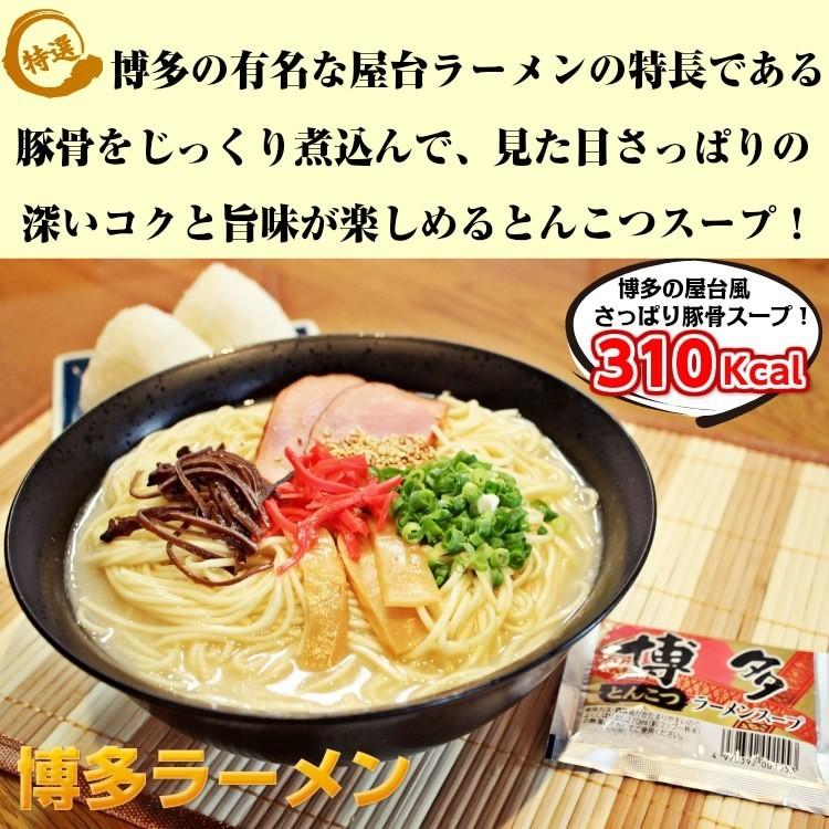 博多ラーメン　500円　九州とんこつスープ　2人前セット　お取り寄せ　ご当地ラーメン　特産品　メール便商品　お試しグルメギフト