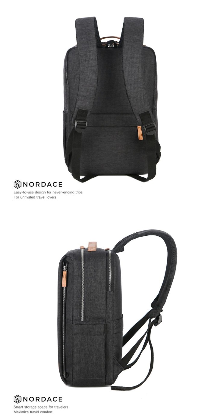 Nordace Siena 軽量デイリーリュック 黒 | LINEブランドカタログ