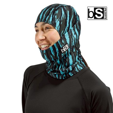 【紅利換購】BlackStrap Hood Balaclava 印花多功能頭套/Pondy Glacier/條紋藍黑/單一尺寸/多色選擇