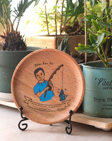 客製化物語小木碟-好朋友訂製版(同款多隻有特別折扣)