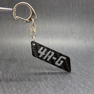 乾式碳纖維 引擎型式 鑰匙圈 4A-G Toyota