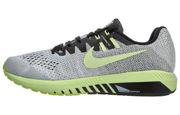 NIKE AIR ZOOM STRUCTURE 20 SOLSTICE GREY BLACK GREEN