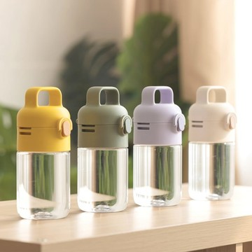 QA BOTTLE 生活水瓶 - 350ml 創意黃