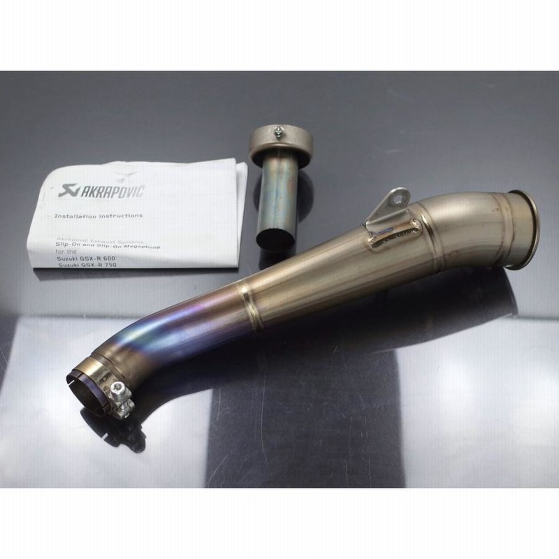 Akrapovic アクラポビッチ L1~L6 GSX-R600 GSX-R750 GPシリーズ チタン スリップオン マフラー □ |  LINEブランドカタログ