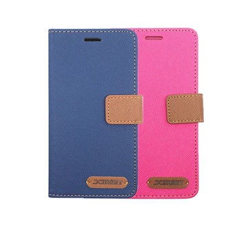 XMART Realme GT 斜紋休閒皮套 可立 插卡 磁扣