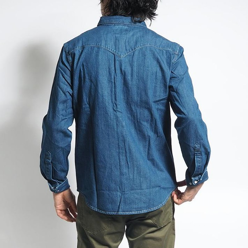 【Levi's】長袖デニムシャツ  Sサイズ Levi's シャツ Levi's/リーバイス JACKSON WORKER DENIM SHIRT