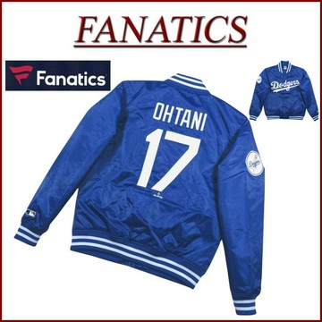 MLB Fanatics 大谷翔平 17號 Ohtani LA Dodgers 石英藍 刺繡 棒球 外套