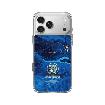 iPhone 17 Pro Max Clear Case（相機按鈕） 透明 - KID - 野SEA海洋MANTA