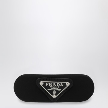 Black hair clip in Re-Nylon