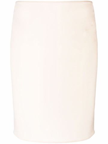 Jacquemus - La Jupe Pina pencil skirt - women - Wool/Elastane - 34 - Neutrals