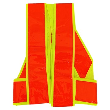 大板反光背心  適用於體重40-70公斤  SC780 顏色隨機  1件  腰間長40~70cm